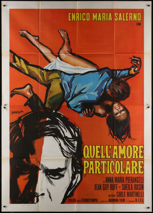 Quell'amore particolare (1970) Original Italian Two-Panel Movie Poster 55 x 78