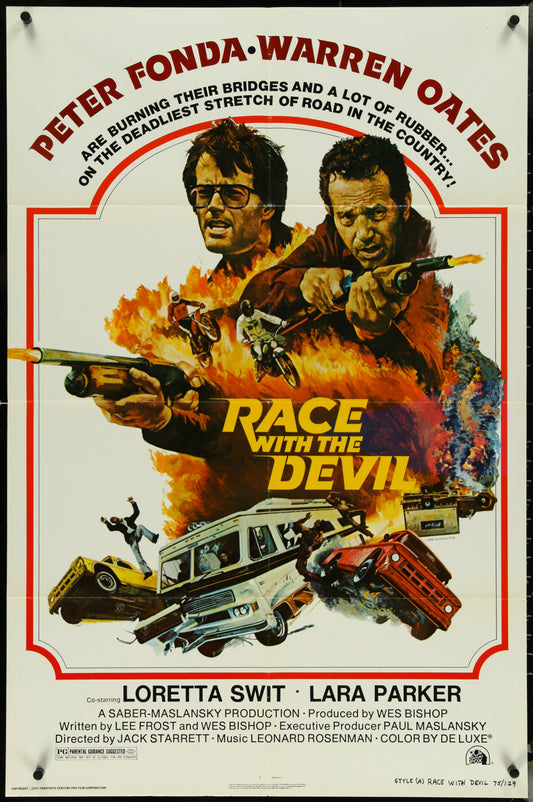 Race With The Devil (1975) Original US One Sheet Movie Poster