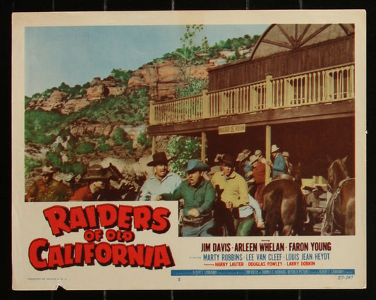 Raiders Of Old California (1957) Original US Lobby Card #5 11 x 14