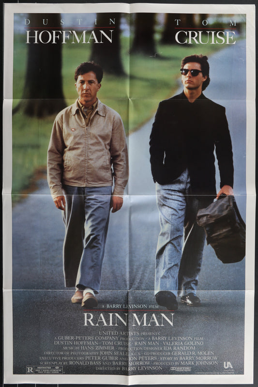 Rain Man (1988) Original US One Sheet Movie Poster