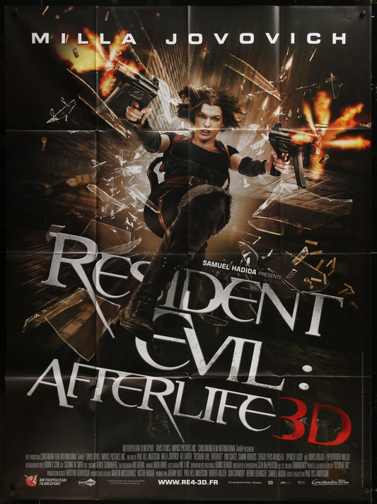 Resident Evil: Afterlife (2010) Original French Grande Movie Poster 46 1/4 x 62 1/2