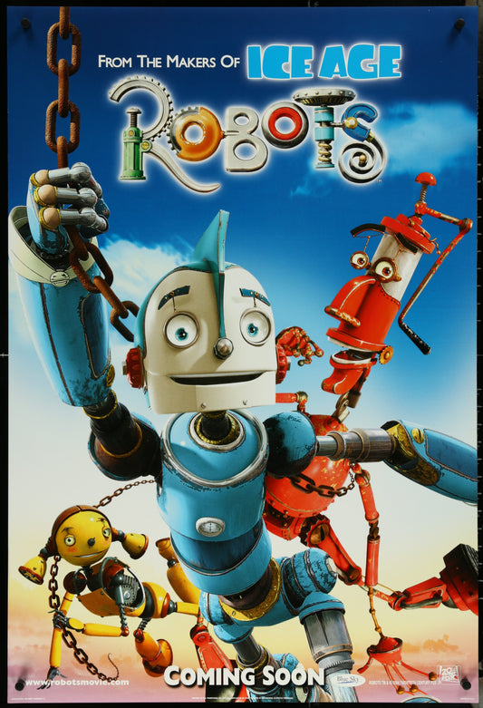 Robots (2005) Original US One Sheet Movie Poster 27x40
