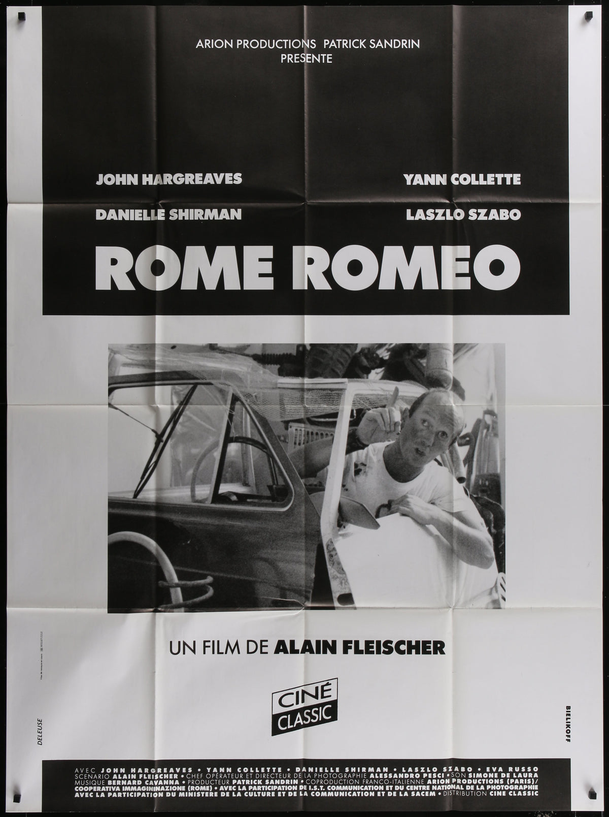 Rome Roméo (1992) Original French Grande Movie Poster