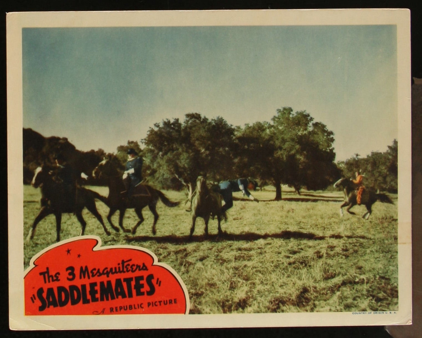 Saddlemates (1941) Original US Lobby Card 11 x 14