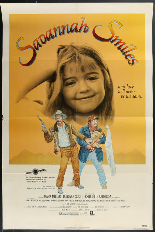 Savannah Smiles (1982) Original US One Sheet Movie Poster 27 x 41
