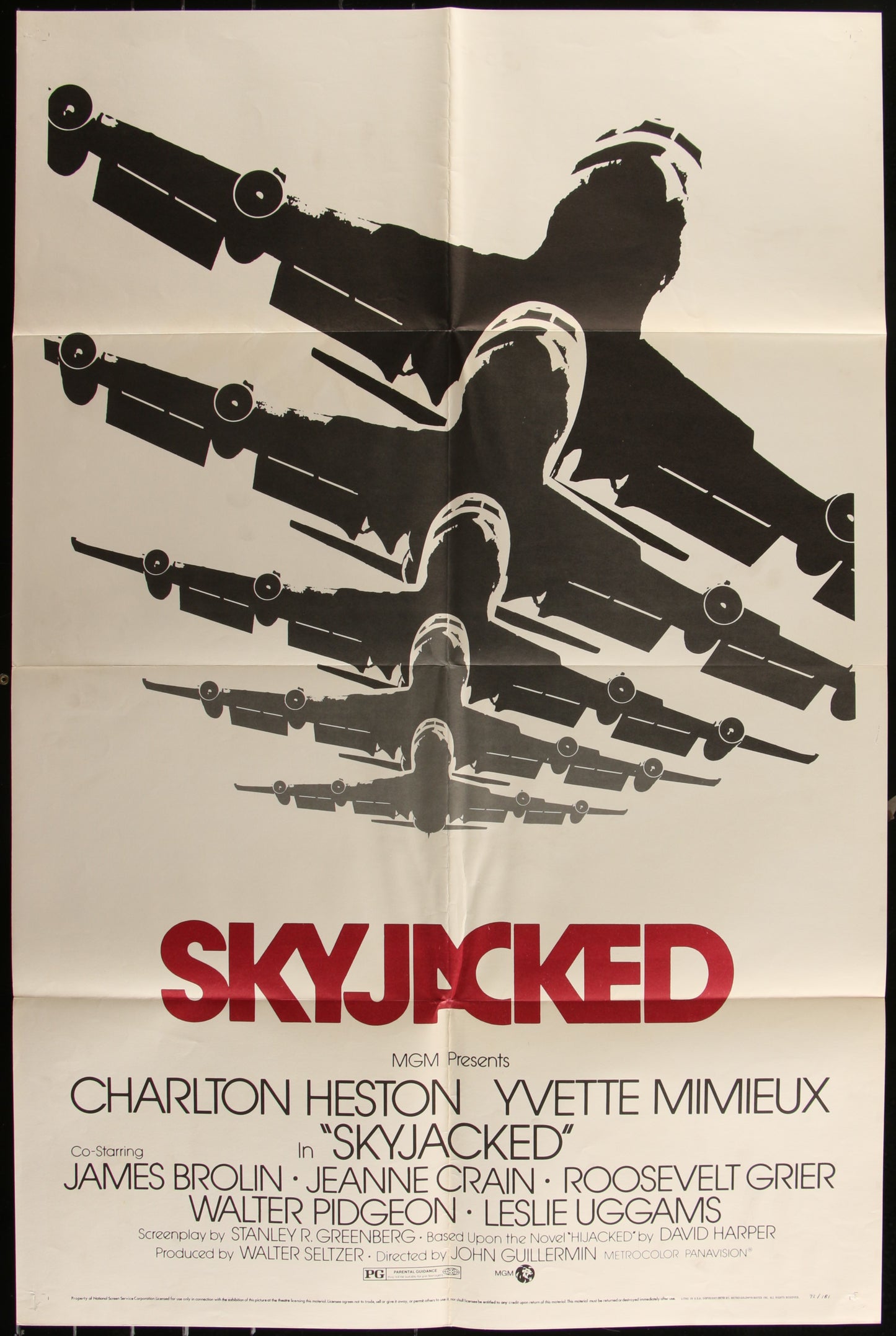 Skyjacked (1972) Original US One Sheet Movie Poster