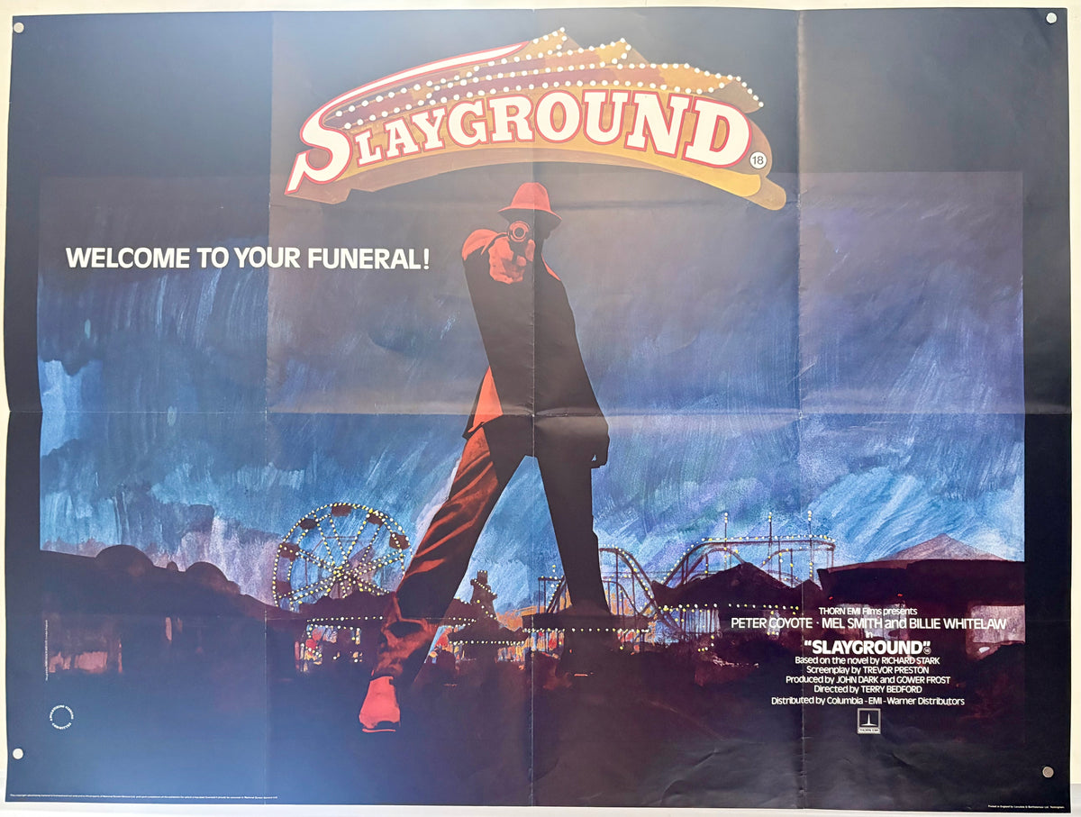 Slayground (1983) Original UK Quad Movie Poster