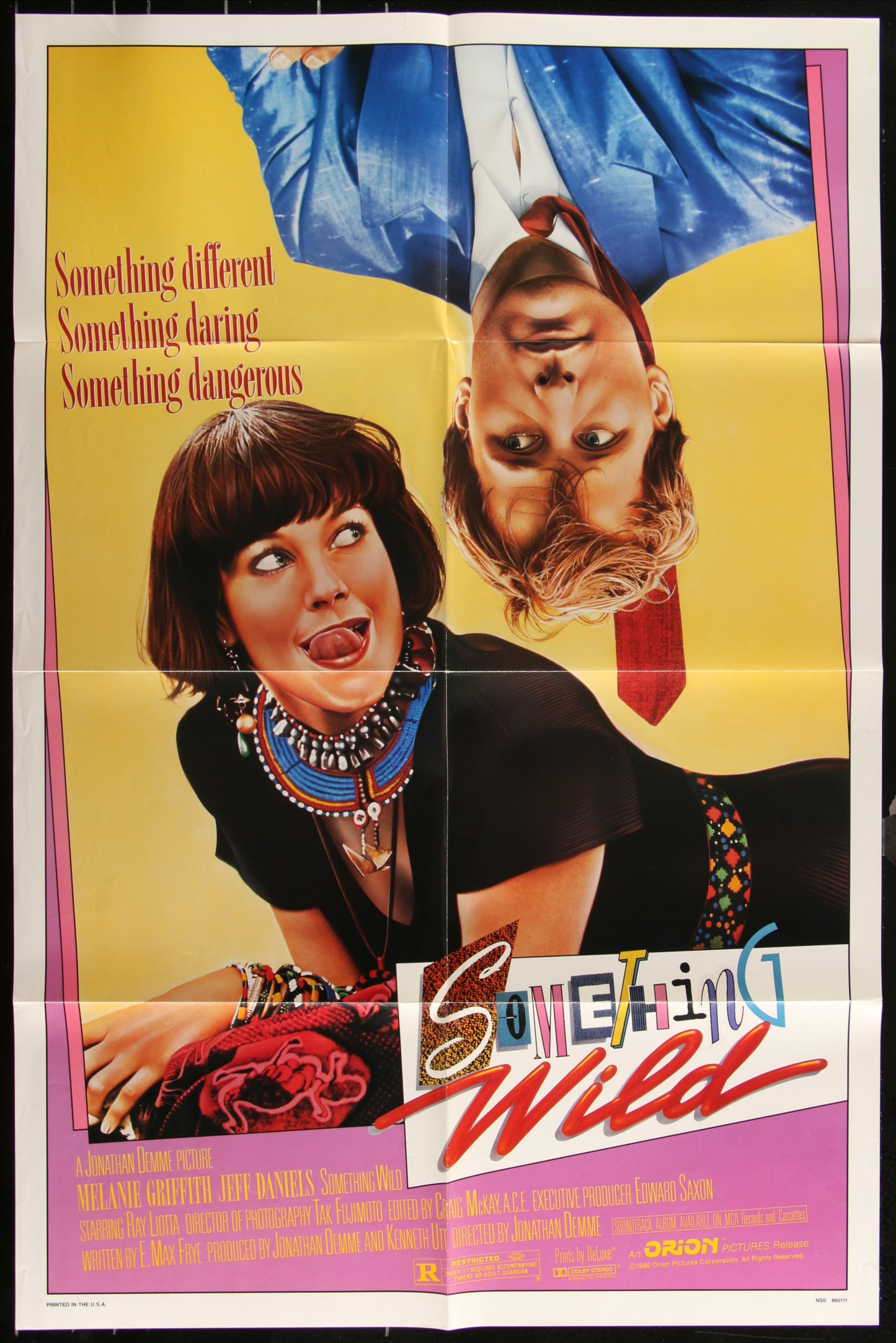 Something Wild (1986) Original US One Sheet Movie Poster