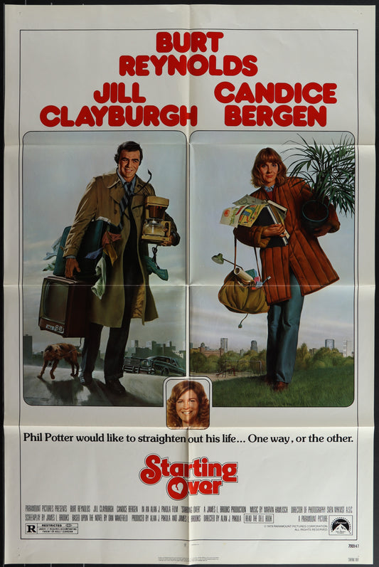 Starting Over (1979) Original US One Sheet Movie Poster 27 x 41