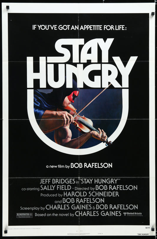 Stay Hungry (1976) Original US One Sheet Movie Poster