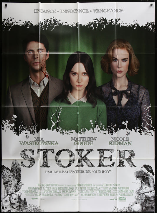 Stoker (2013) Original French Grande Movie Poster 118 x 159 cm