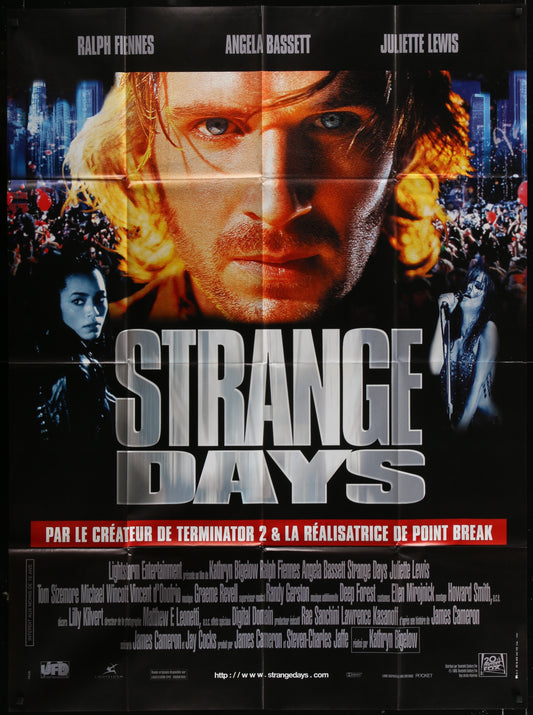 Strange Days (1996) Original French Grande Movie Poster 115 x 156 cm