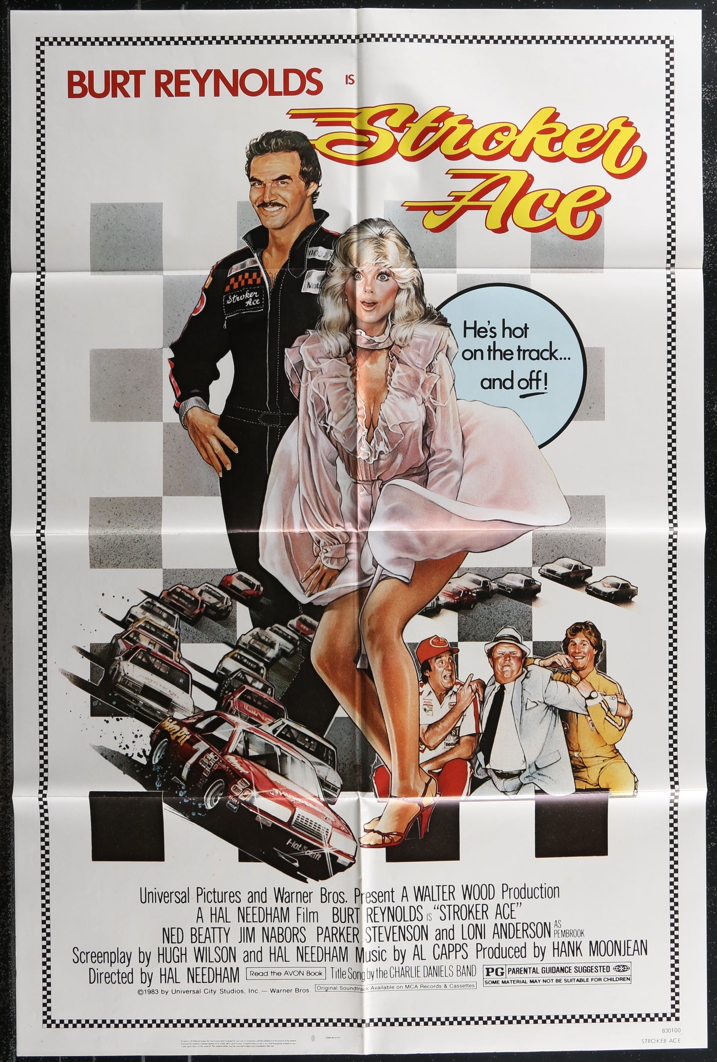 Stroker Ace (1983) Original US One Sheet Movie Poster 27 x 41