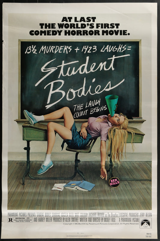 Student Bodies (1981) Original US One Sheet Movie Poster