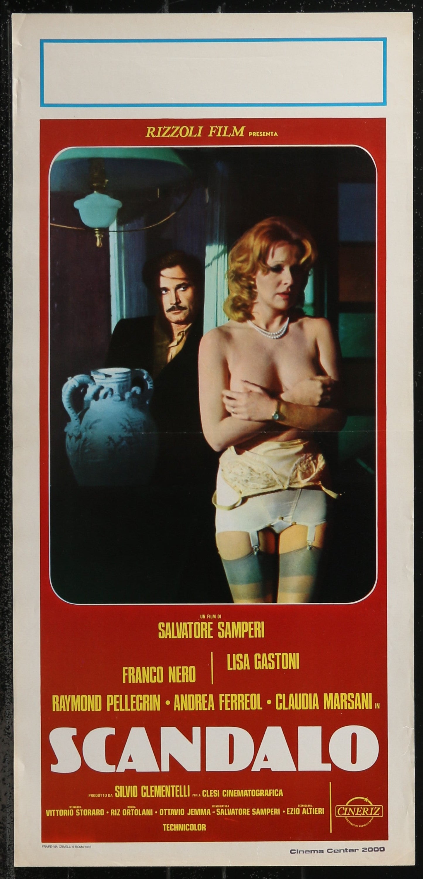 Submission (1976) Original Italian Locandina Movie Poster 34 x 70 cm