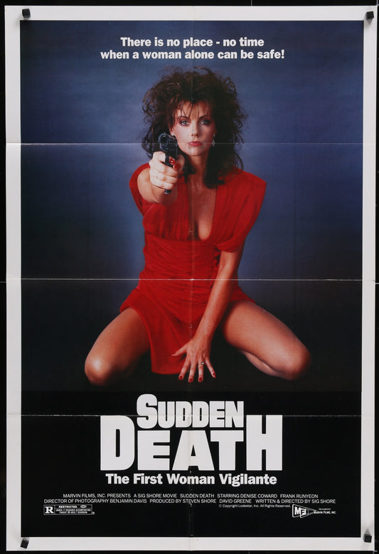 Sudden Death (1985) Original US One Sheet Movie Poster