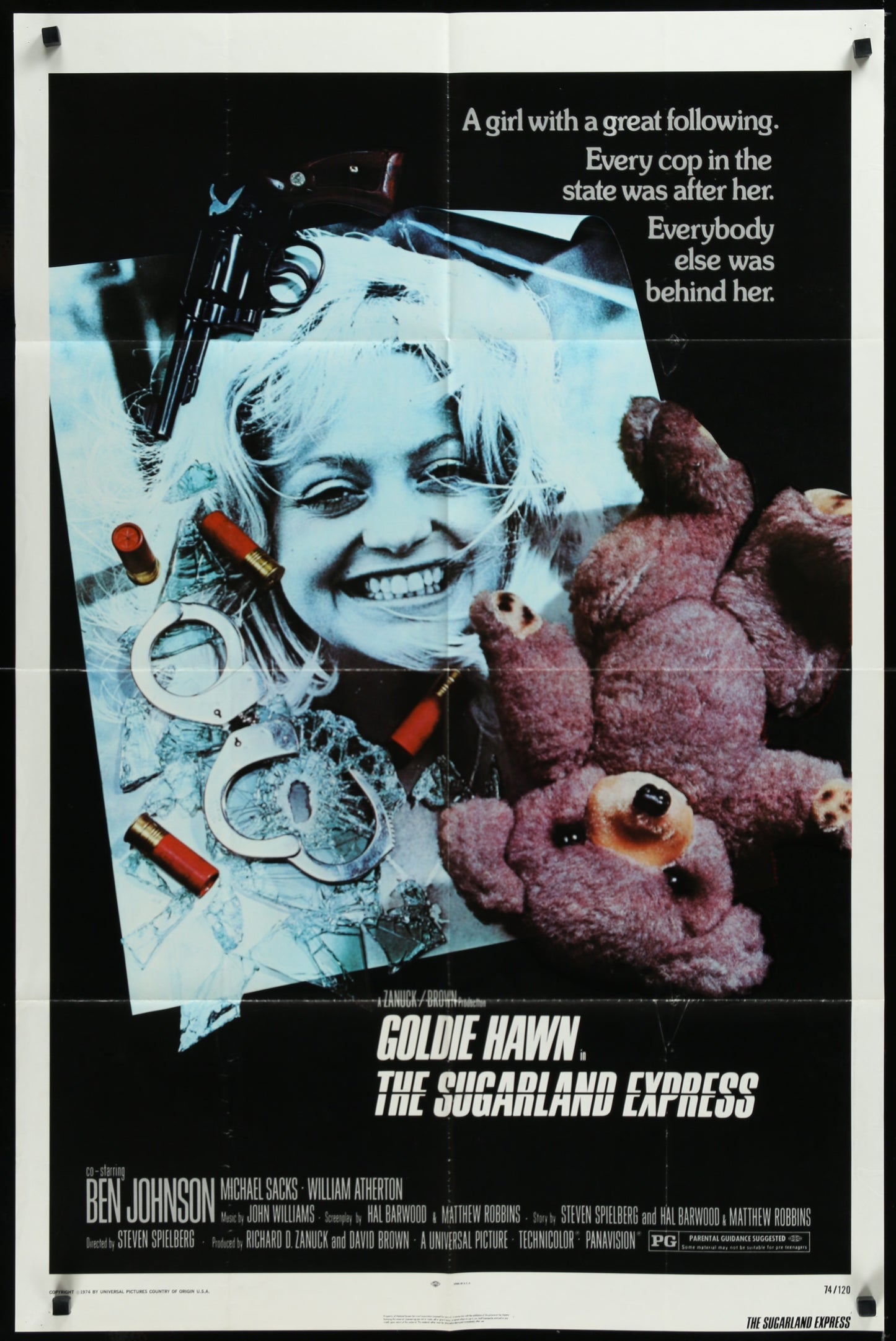 Sugarland Express (1974 Original US One Sheet Movie Poster