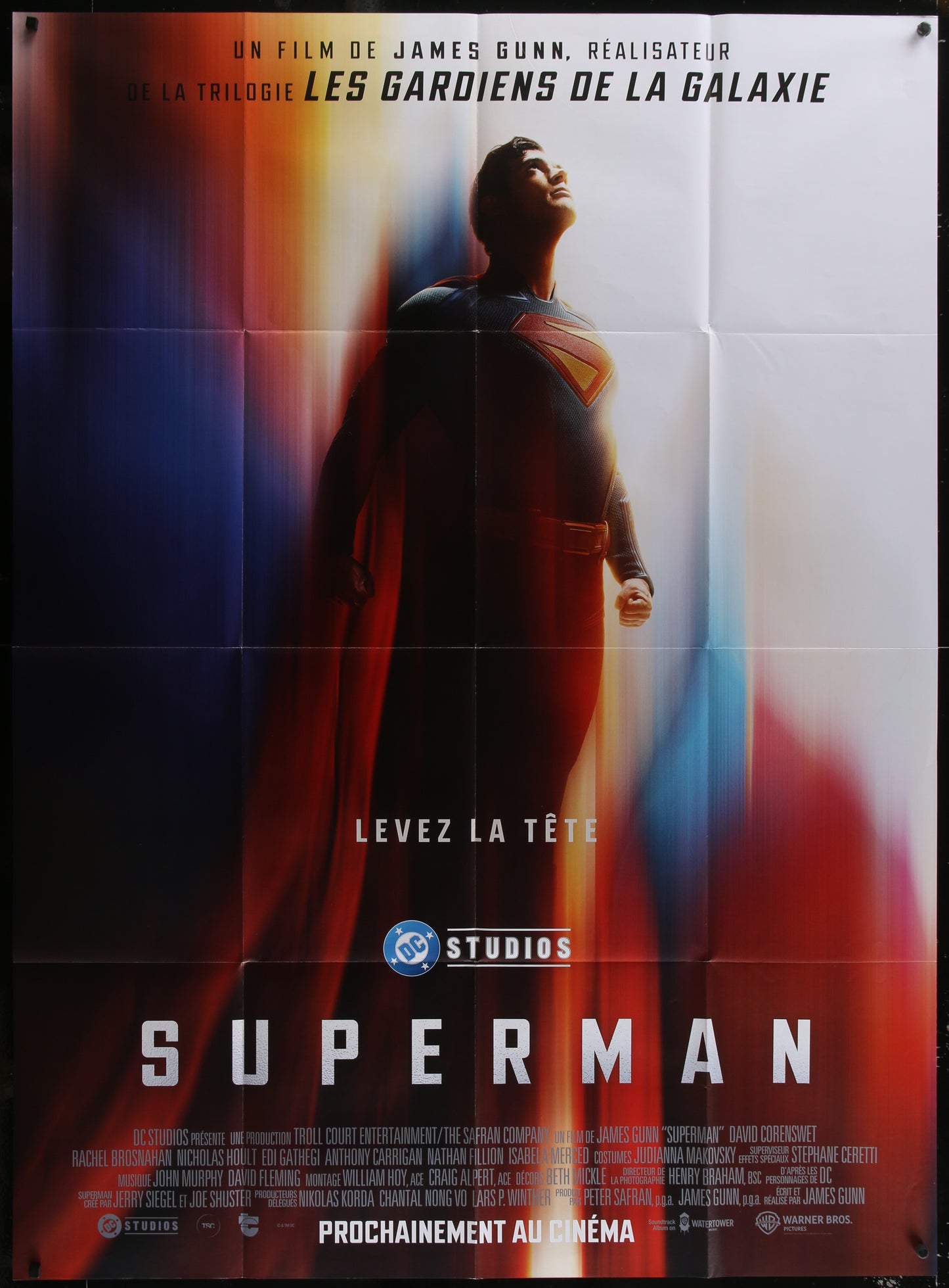 Superman (2025) Original French Grande Movie Poster 117 x 157 cm
