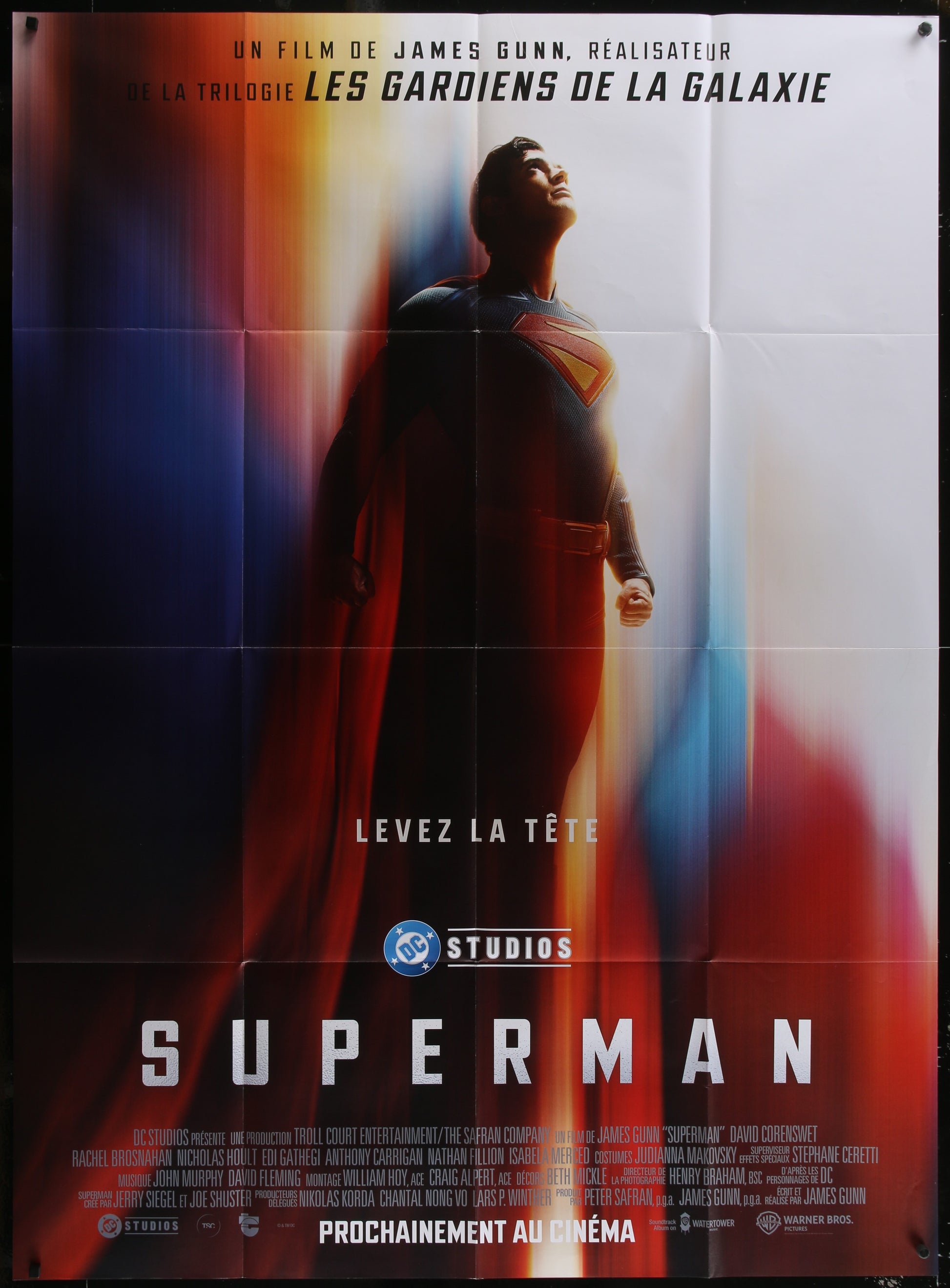 Superman (2025) Original French Grande Movie Poster 117 x 157 cm
