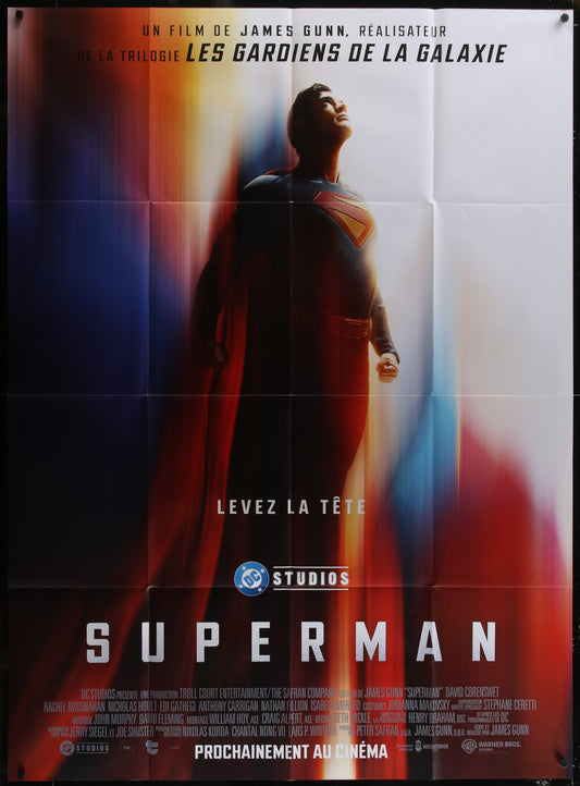 Superman (2025) Original French Grande Movie Poster 117 x 157 cm
