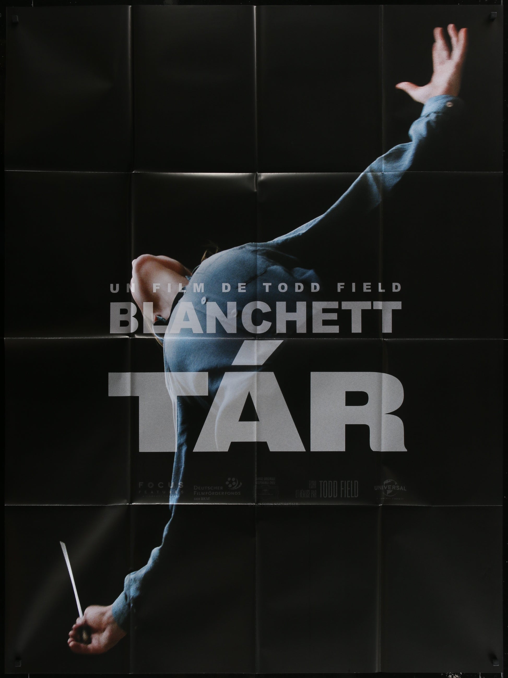 Tár (2022) Original French One Panel Movie Poster 120 x 160 cm