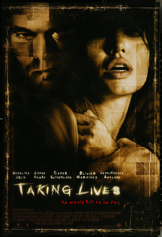 Taking Lives (2004) Original US One Sheet Movie Poster 27x40