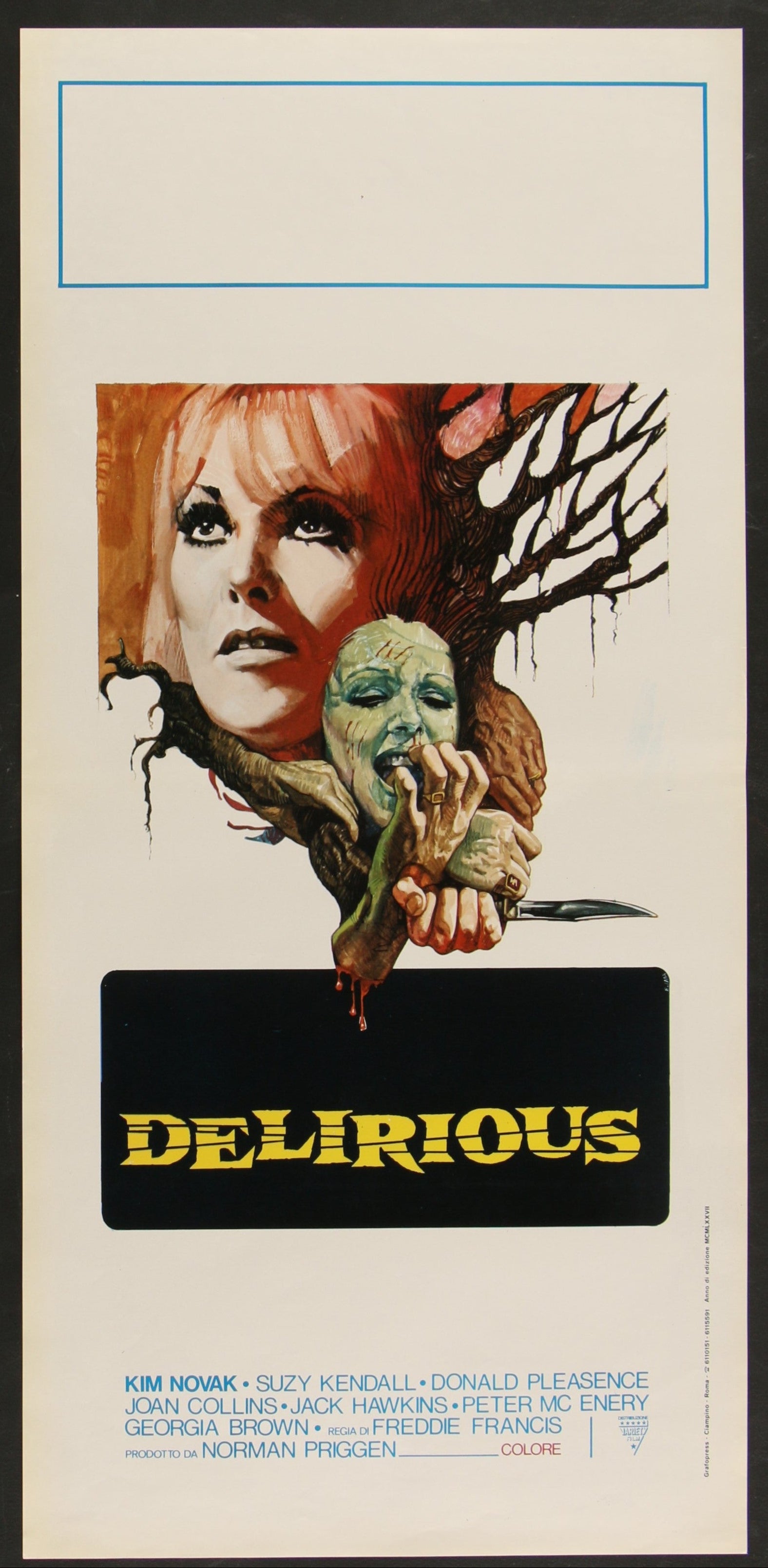 Tales That Witness Madness (1973) Original Italian Locandina Movie Poster 13x27