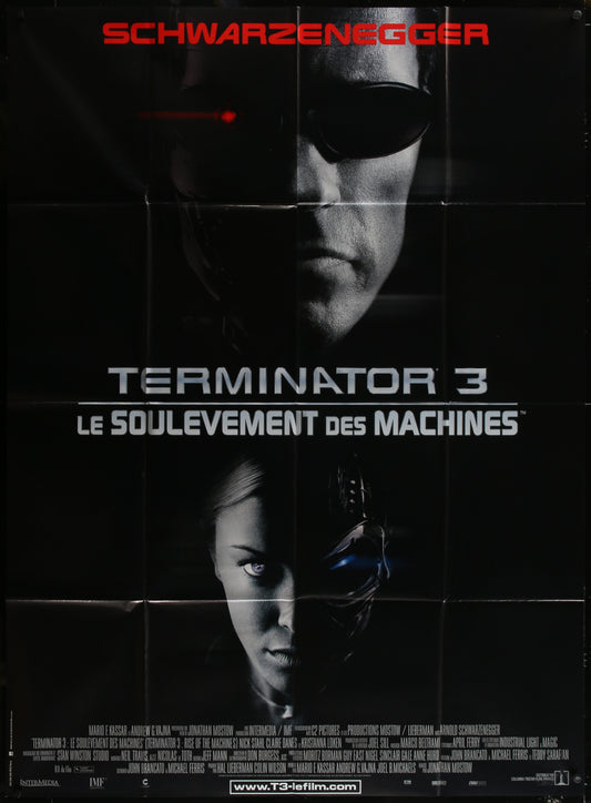 Terminator 3: Rise of the Machines (2003) Original French Grande Movie Poster 115 x 157 cm
