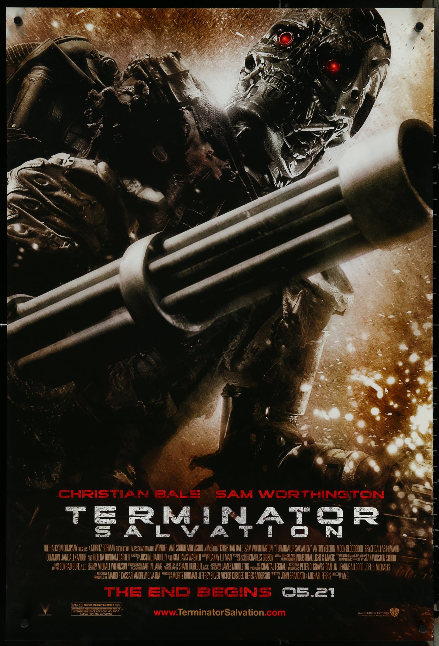 Terminator Salvation (2009) Original US One Sheet Movie Poster