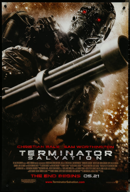 Terminator Salvation (2009) Original US One Sheet Movie Poster