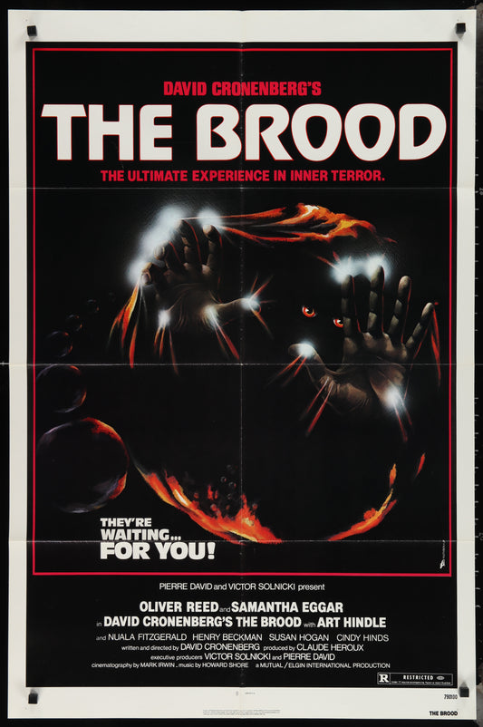 The Brood (1979) Original US One Sheet Movie Poster