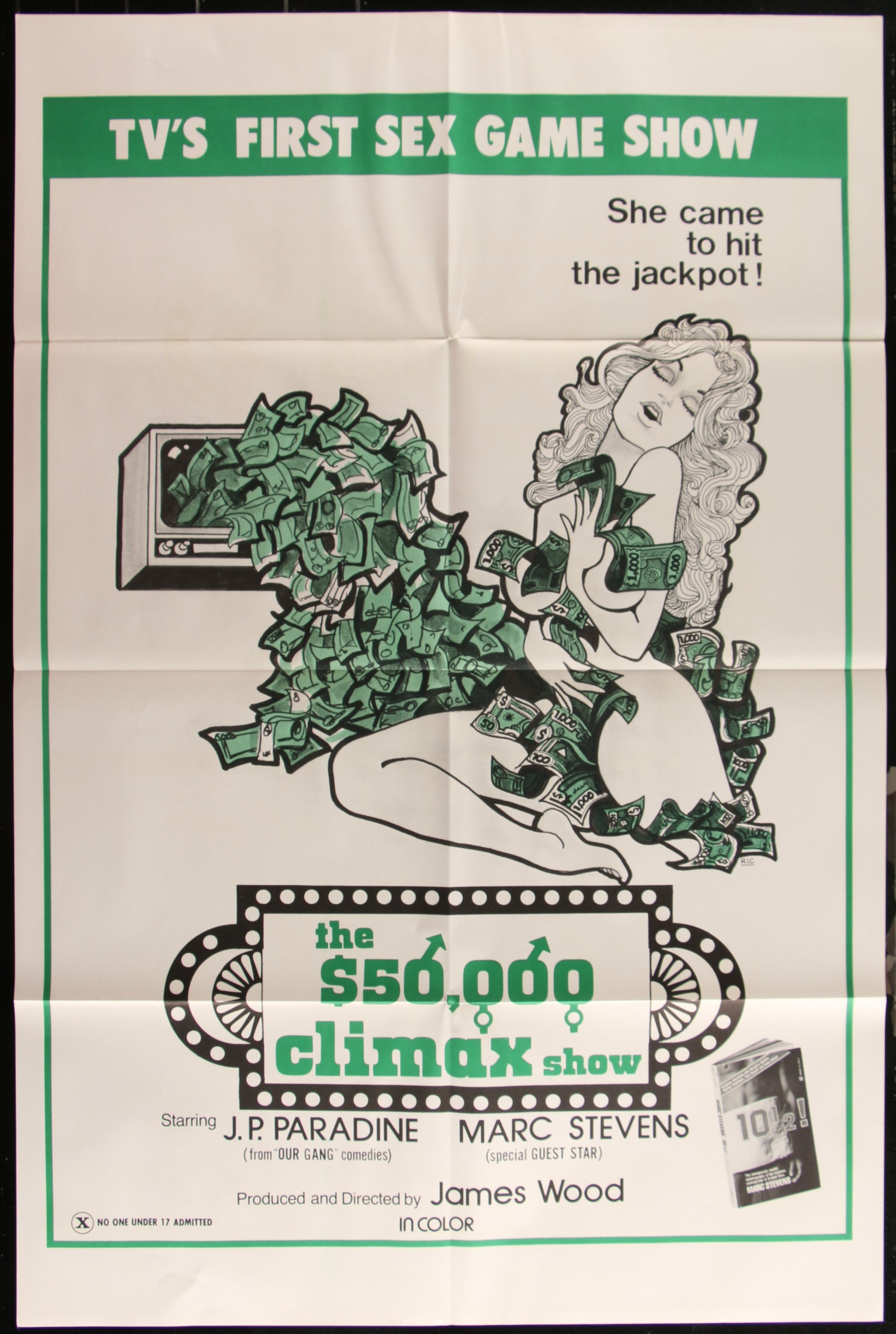 The $50,000 Climax Show (1975) Original US One Sheet Movie Poster