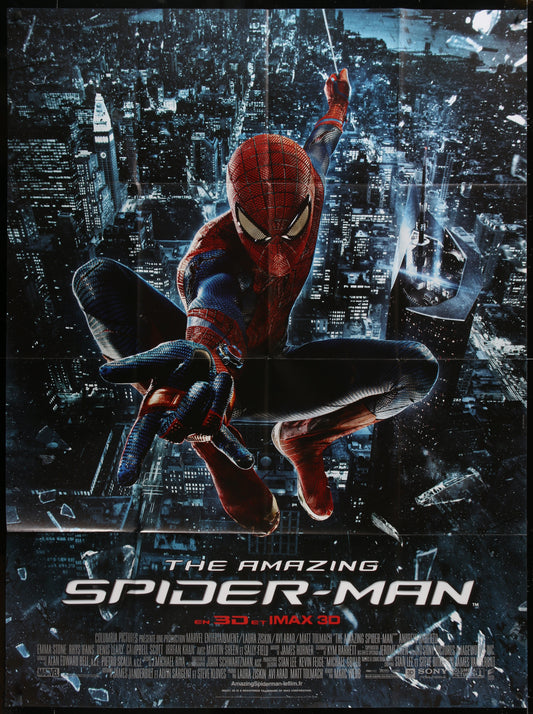 The Amazing Spider-Man (2012) Original French Grande Movie Poster