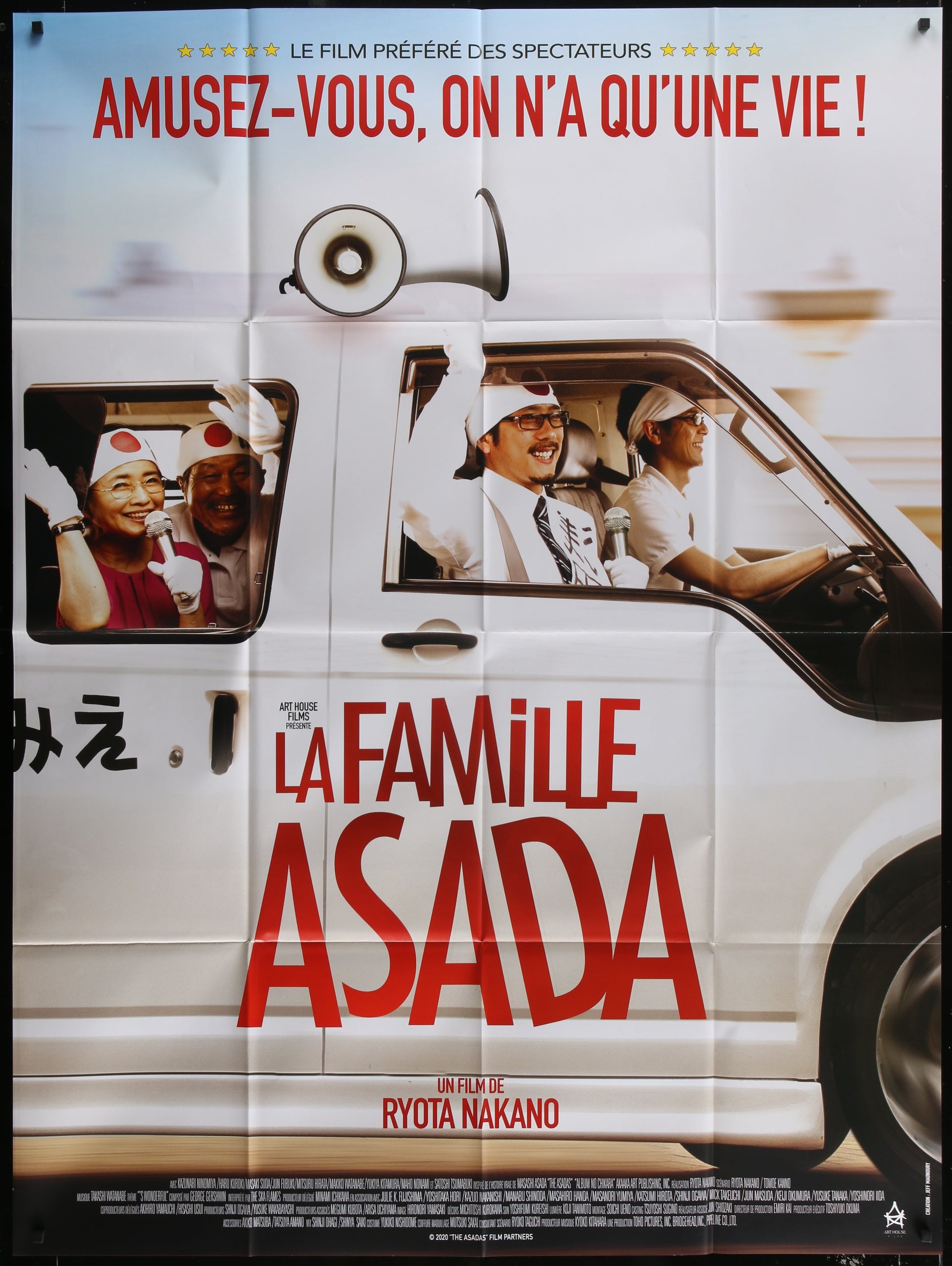The Asadas (2020) Original French Grande Movie Poster 117 x 157 cm
