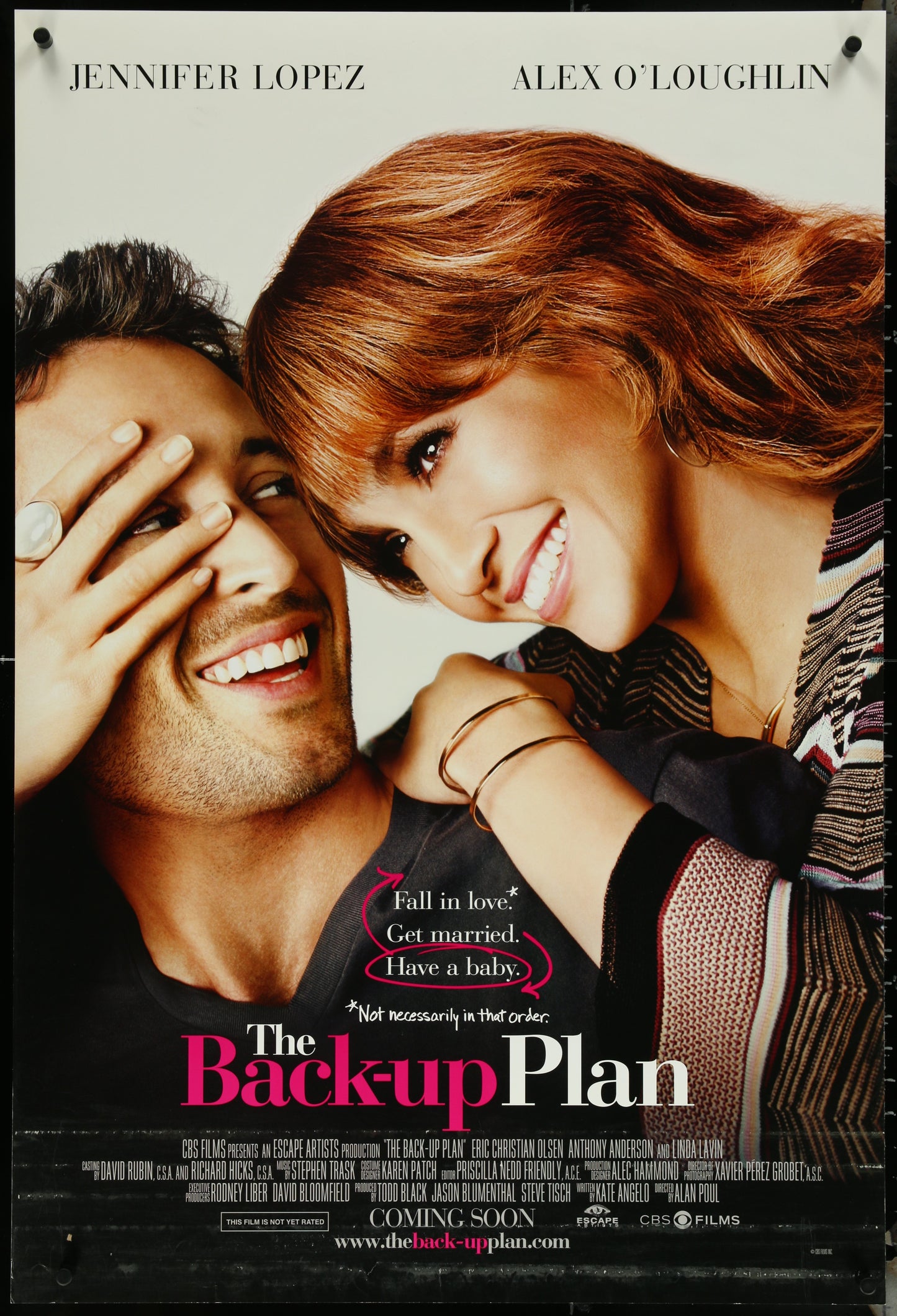 The Back-Up Plan (2010) Original US One Sheet Movie Poster