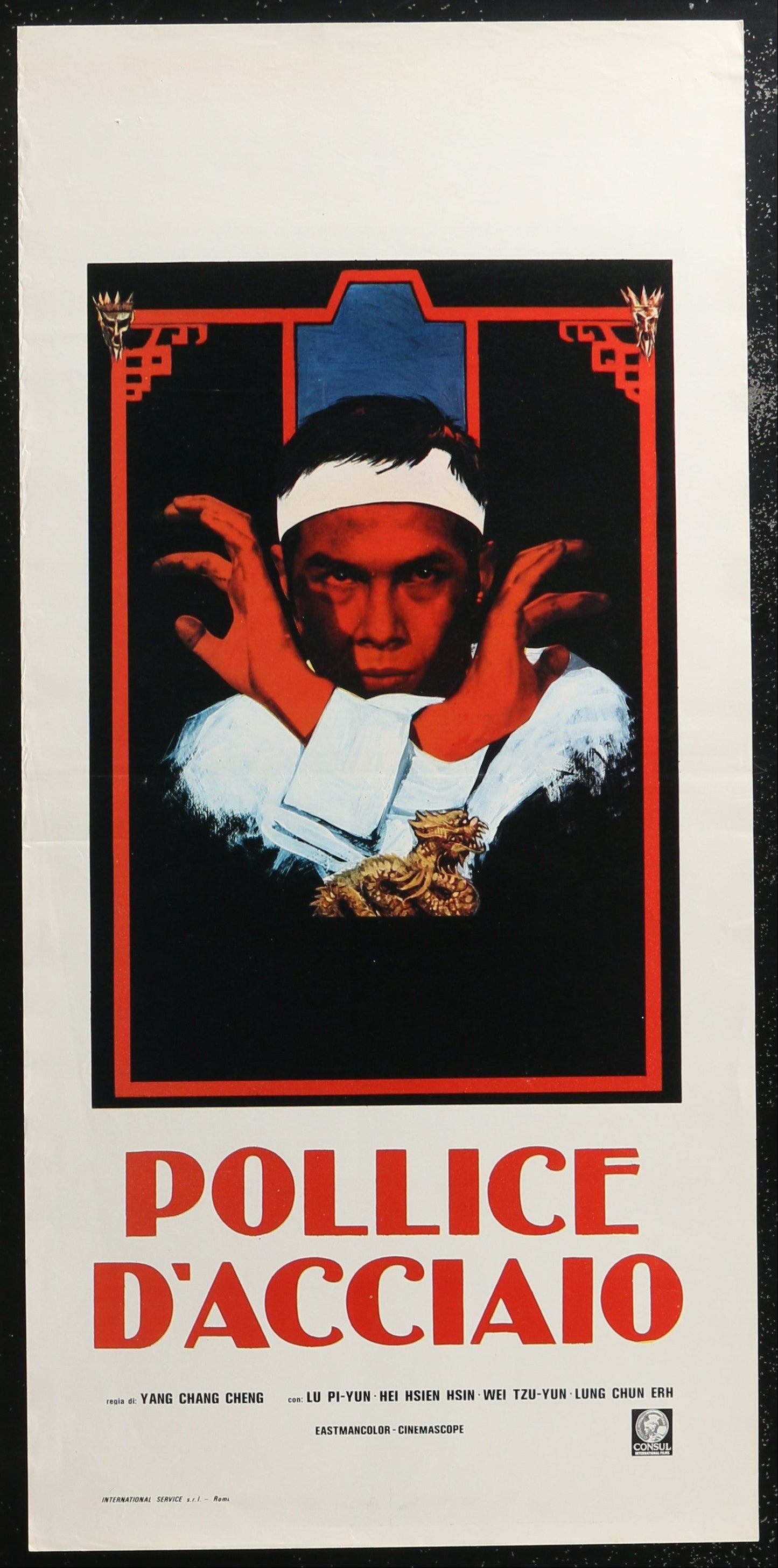 The Bold Three (1972) Original Italian Locandina Movie Poster 34 x 70 cm