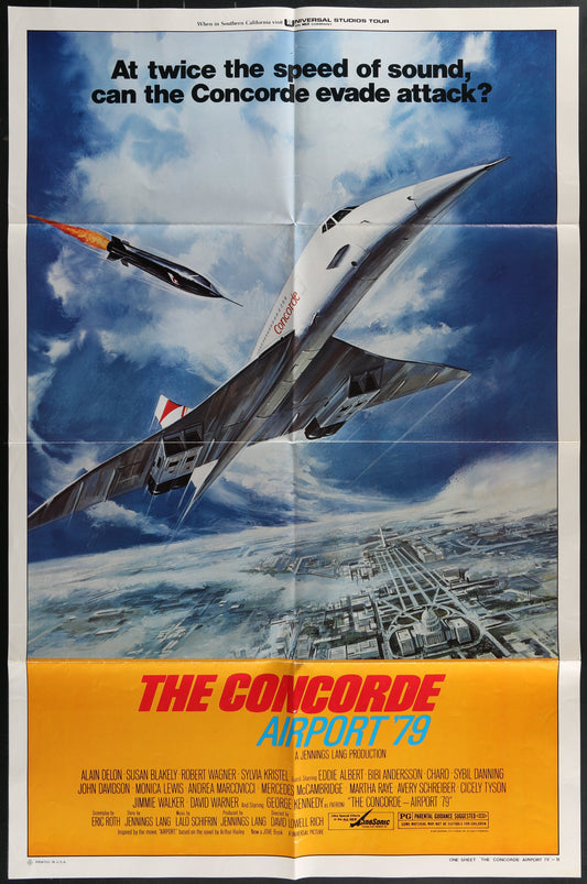 The Concorde... Airport '79 (1979) Original US One Sheet Movie Poster