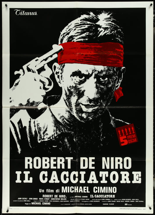 The Deer Hunter (1979) Original Italian One Panel Movie Poster