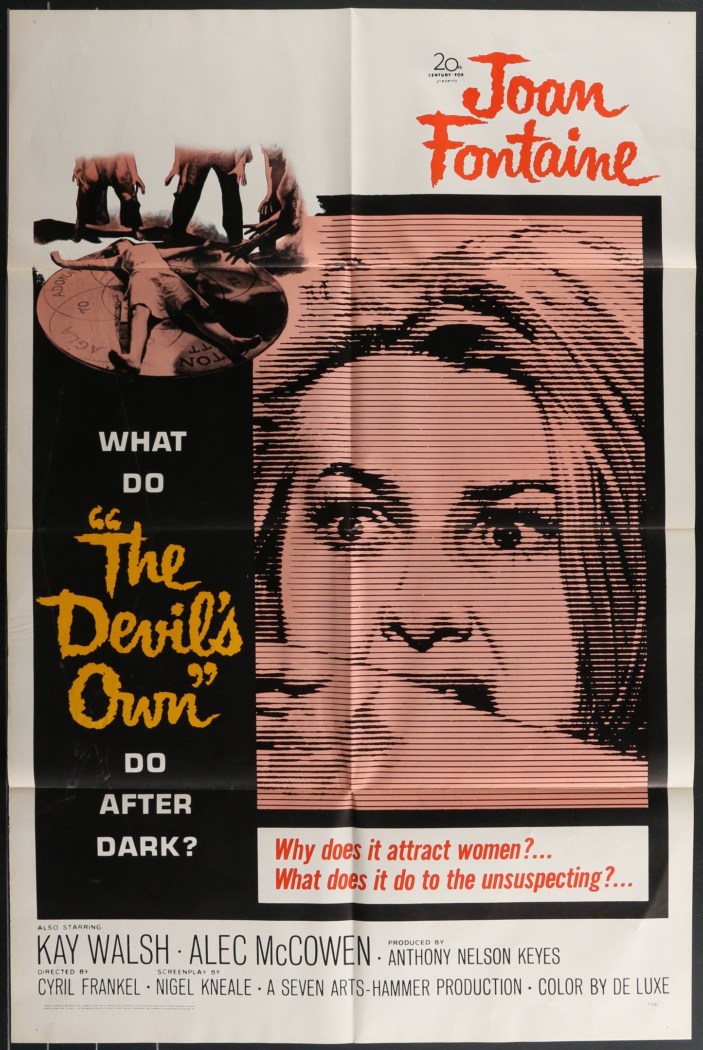 The Devil's Own (1967) Original US One Sheet Movie Poster 27 x 41
