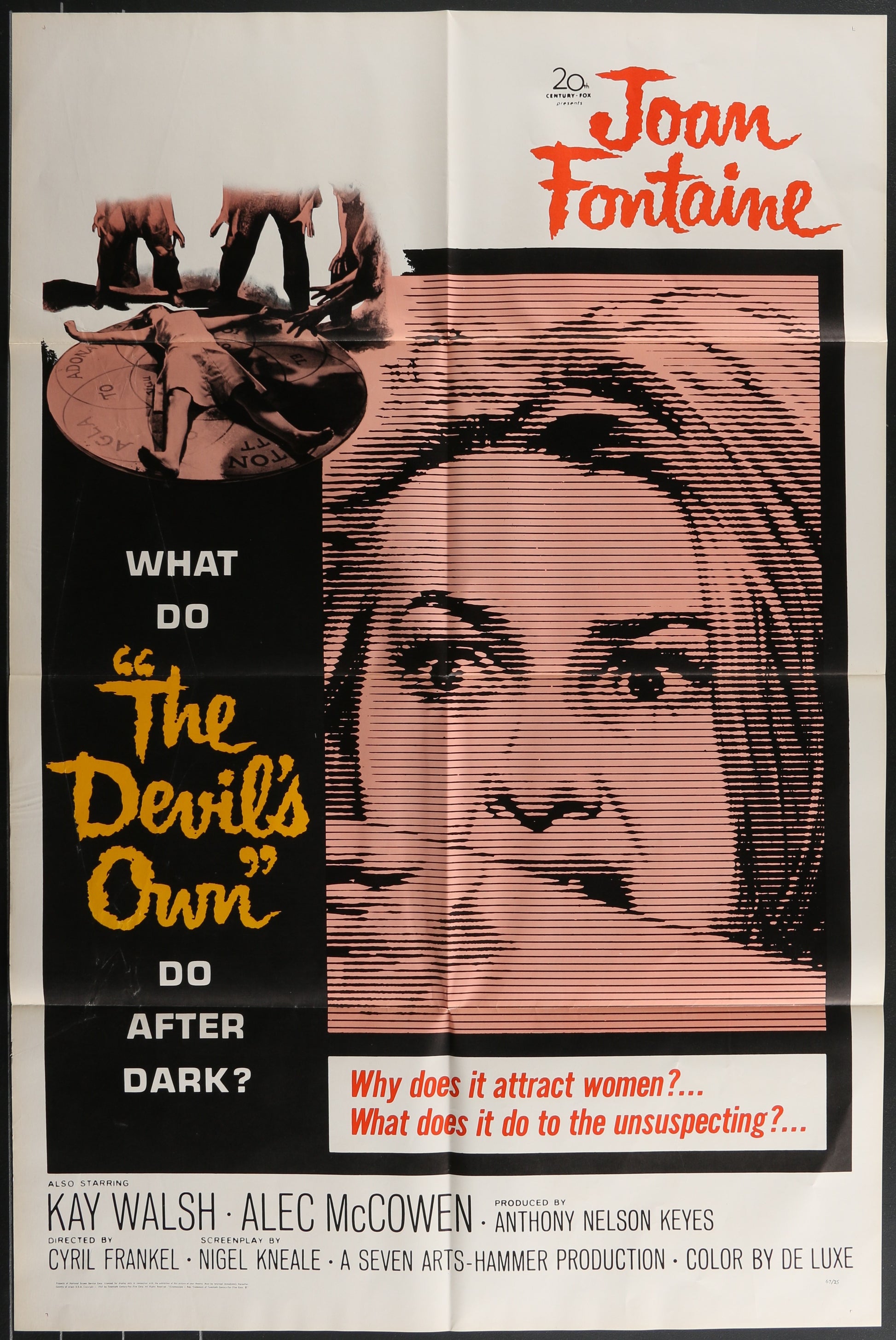 The Devil's Own (1967) Original US One Sheet Movie Poster 27 x 41
