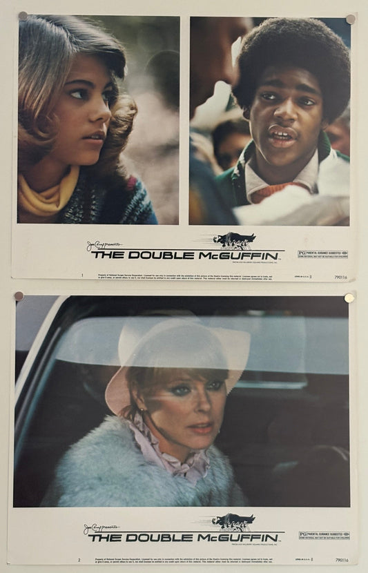  The Double McGuffin (1979) Complete Set of 8 Original US Lobby Cards