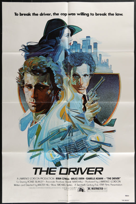 The Driver (1978) Original US One Sheet Movie Poster
