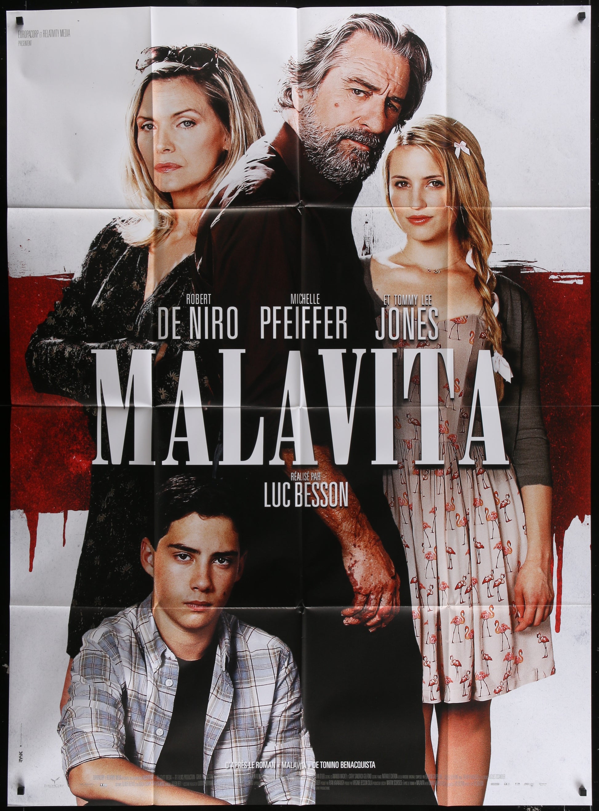 The Family (2013) Original French Grande Movie Poster 116 x 157 cm