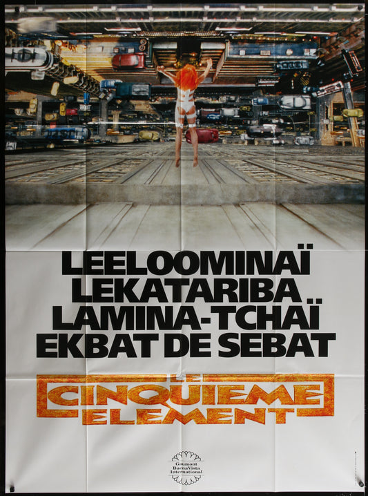 The Fifth Element (1997) Original French Grande Movie Poster 45.5 x 62