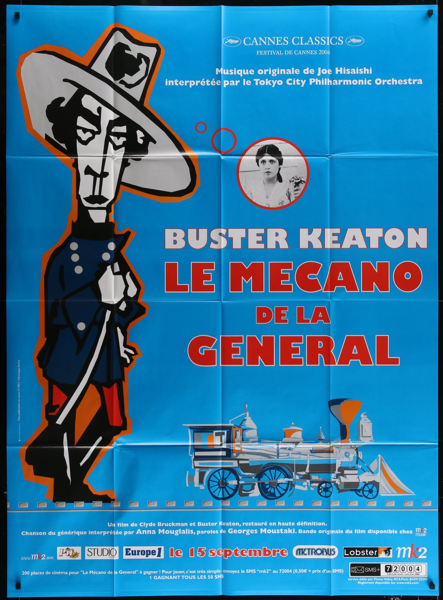 The General (2004 RR) Original French Grande Advance Movie Poster 116 x 157 cm