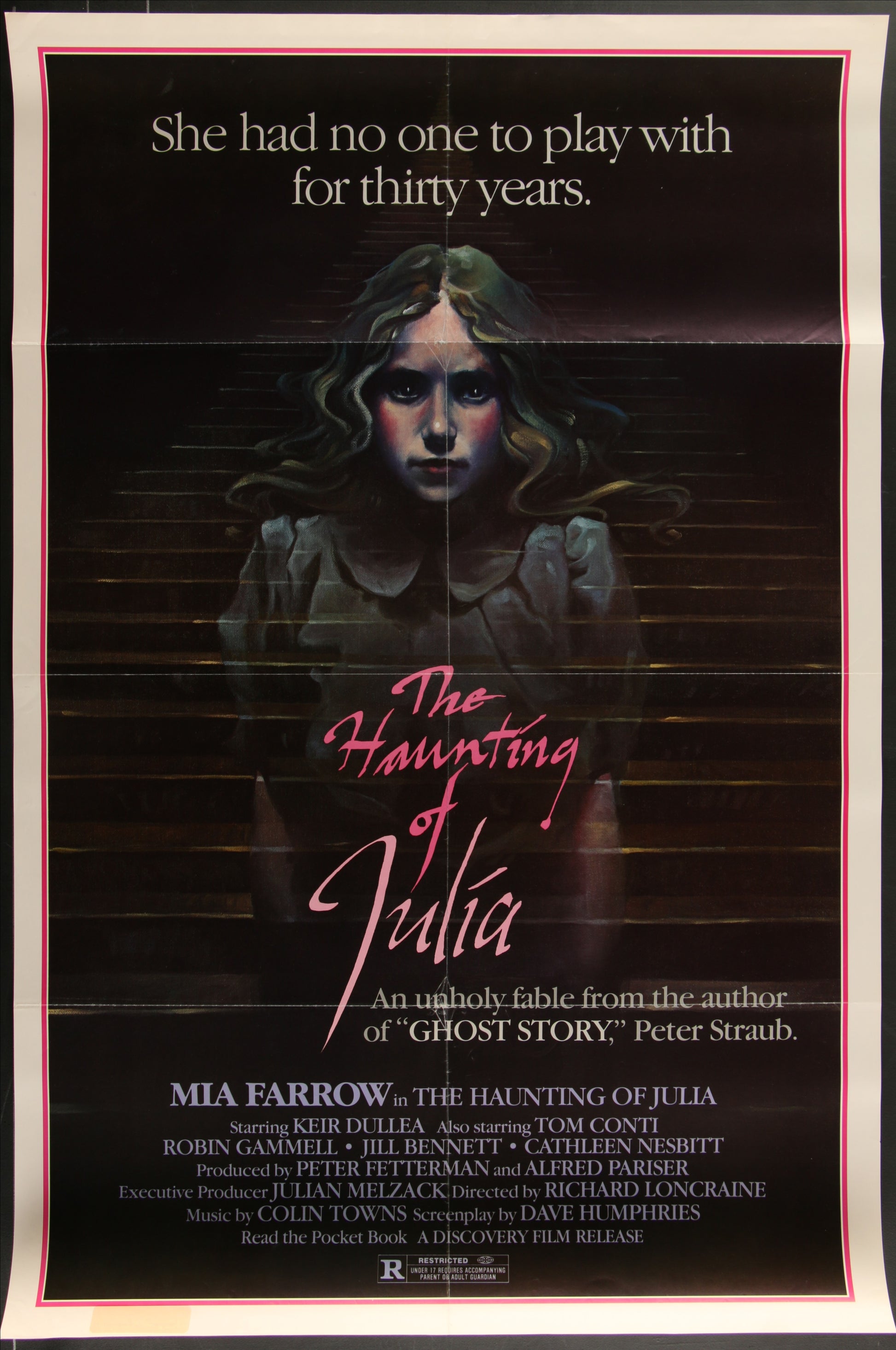 The Haunting of Julia (1978) Original US One Sheet Movie Poster 27 x 41