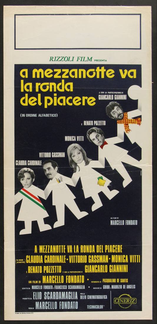 The Immortal Bachelor (1975) Original Italian Locandina Movie Poster
