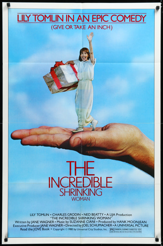 The Incredible Shrinking Woman (1981) Original US One Sheet Movie Poster