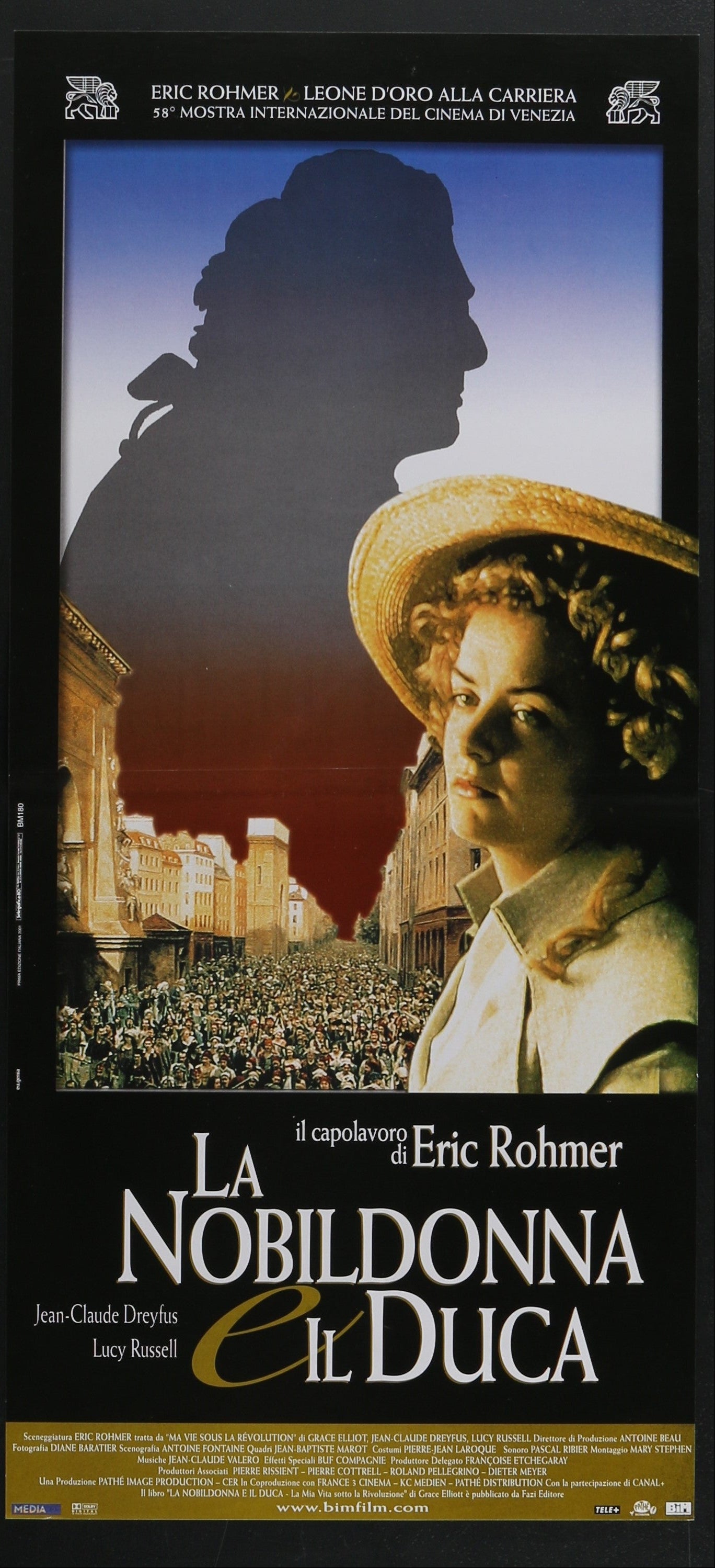 The Lady & The Duke (2001) Original Italian Locandina Movie Poster