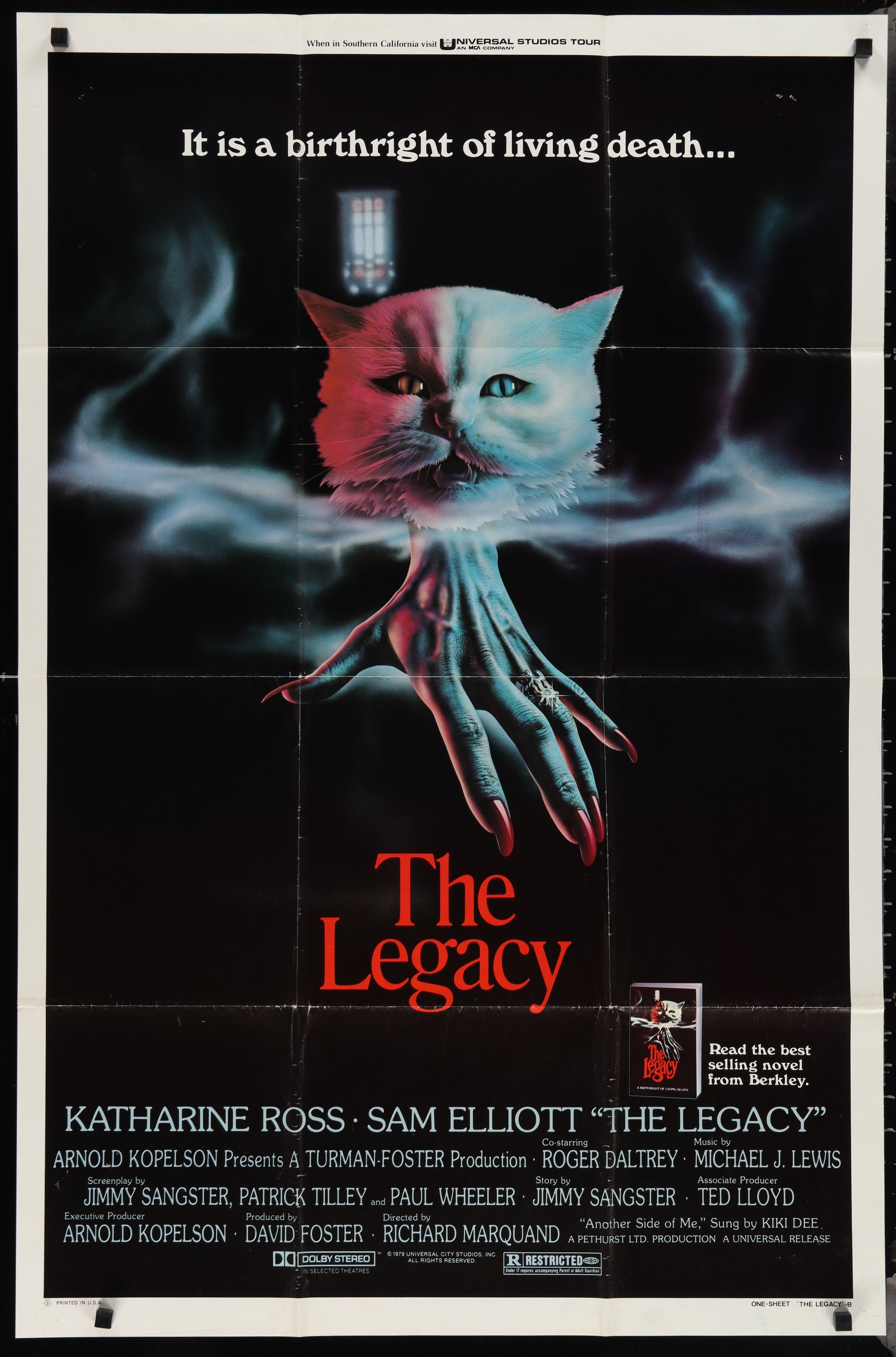 The Legacy (1979) Original US One Sheet Movie Poster